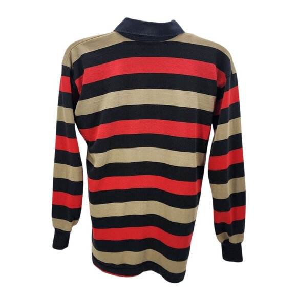 Vintage CCC Canterbury of New Zealand Mens Large Rugby Shirt Jersey Striped - Picture 3 of 7